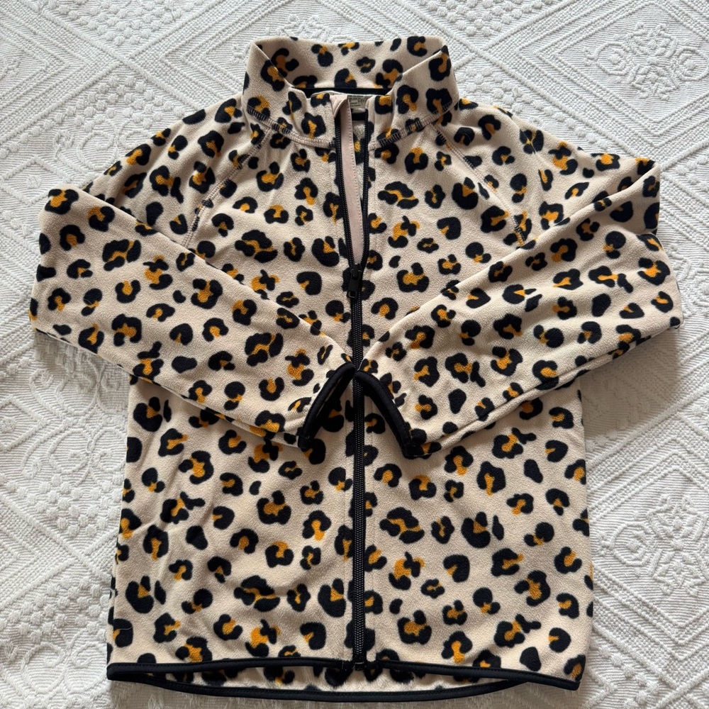 H&M Animal Print Fleece Jacket